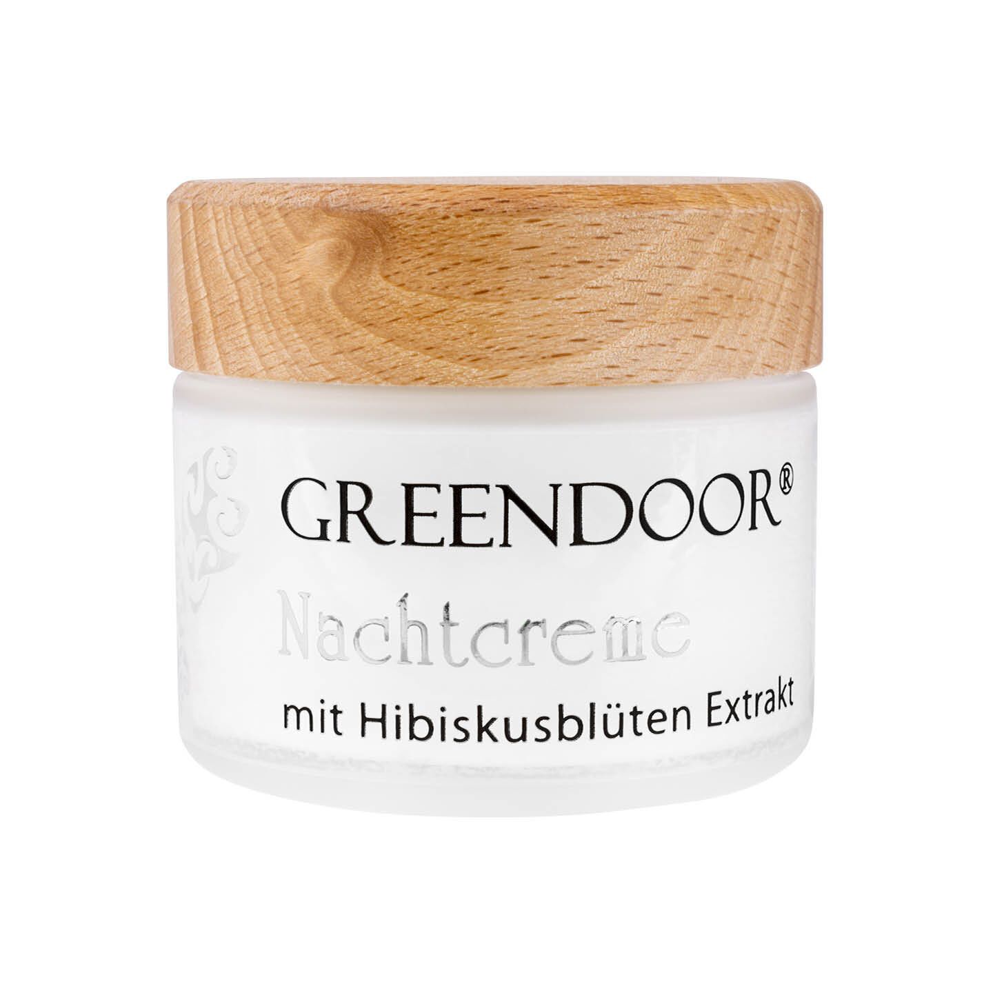 GREENDOOR Nachtcreme Hibiskusblütenextrakt