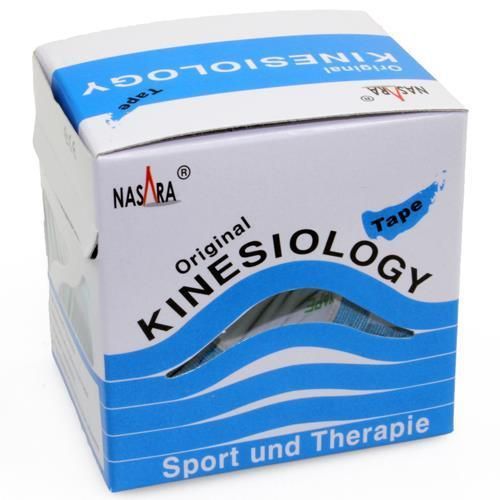 6x NASARA Kinesiologie Tape blau - Box