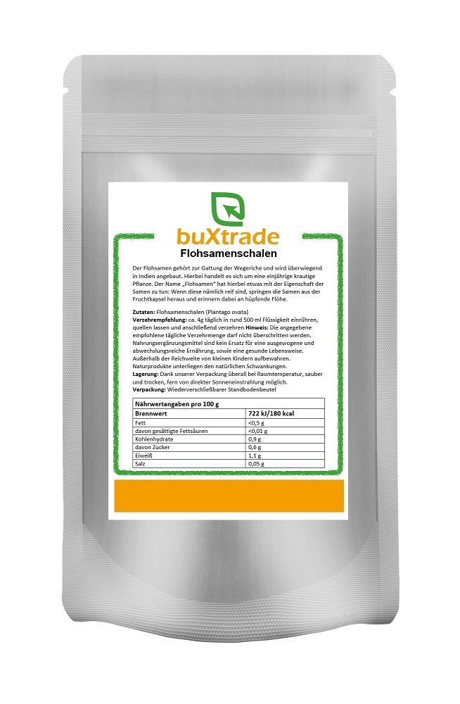 buXtrade Flohsamenschalen