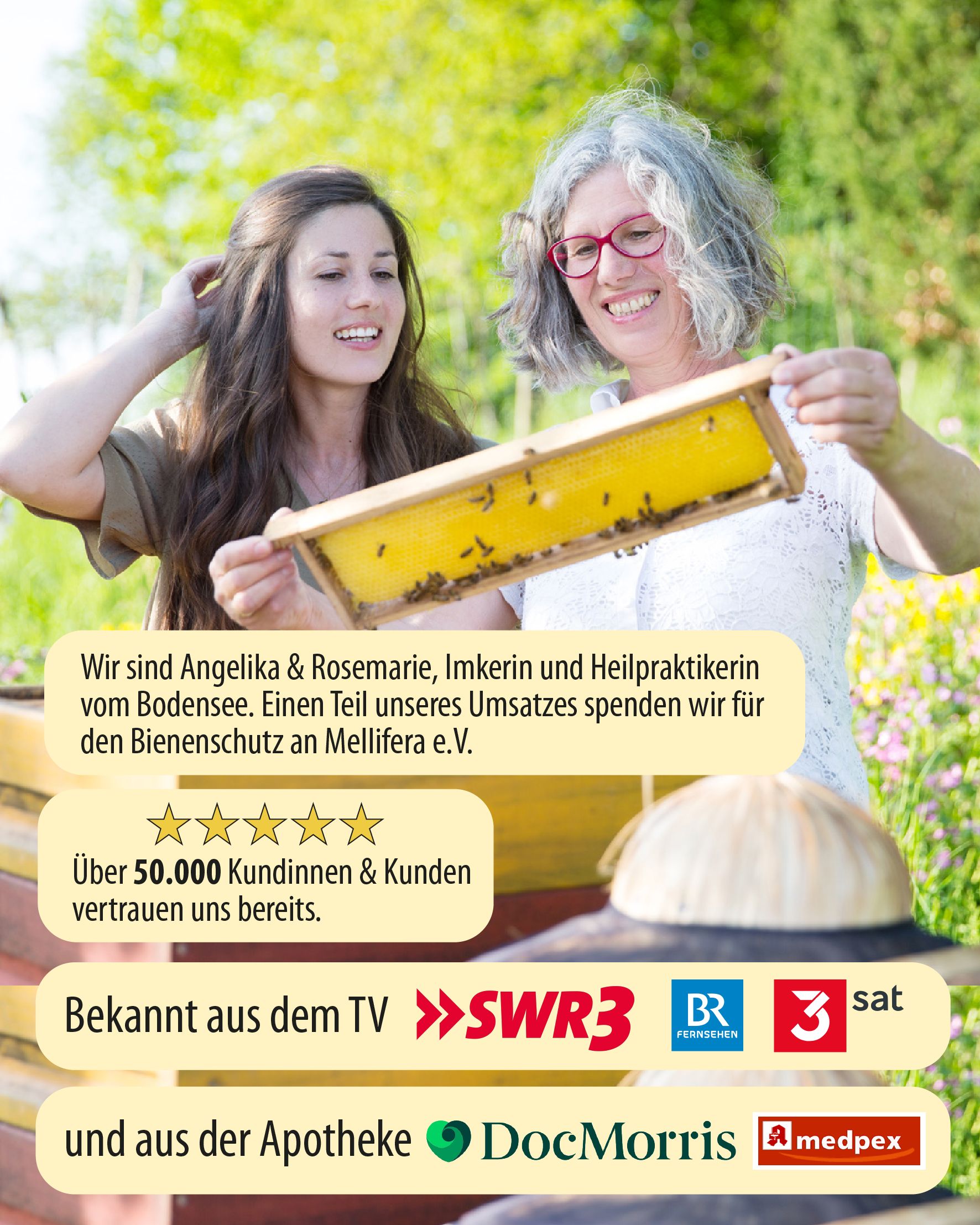 little bee fresh Slow-Aging Tagescreme mit echtem Bienengift, Hyaluron & Arganöl
