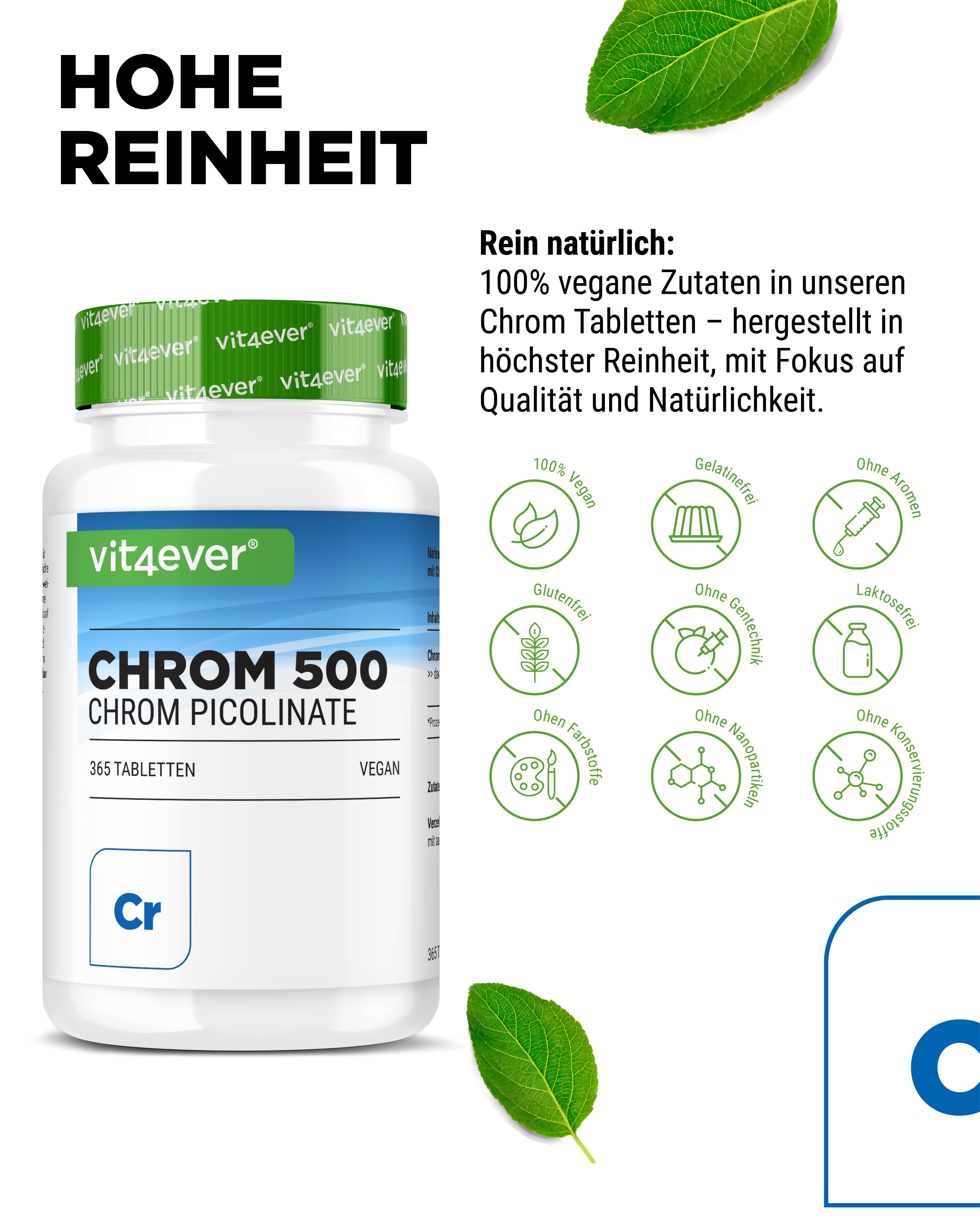 vit4ever Chromium 500 mcg Angebot