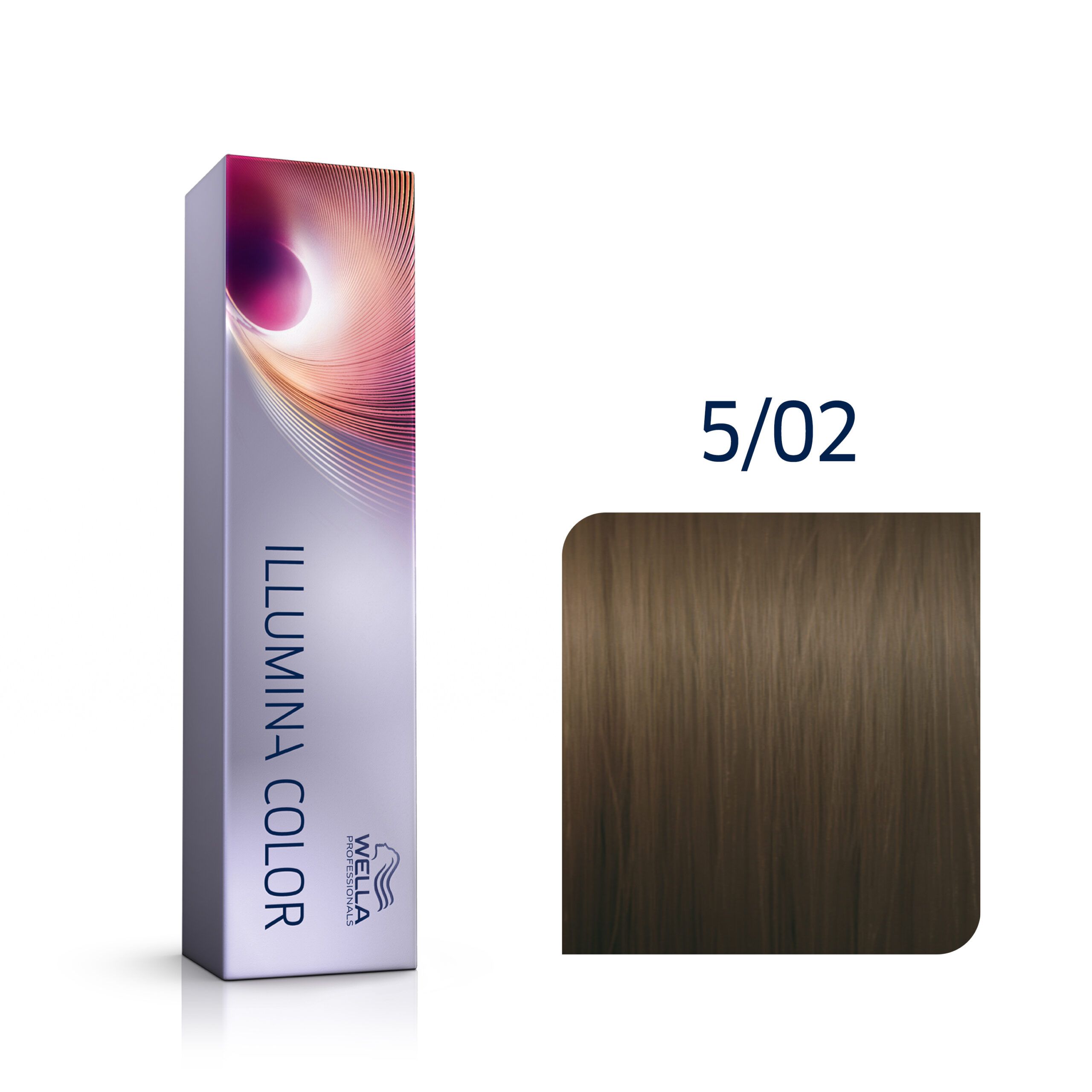 Wella Illumina Color 5/02 Hellbraun Natur Matt