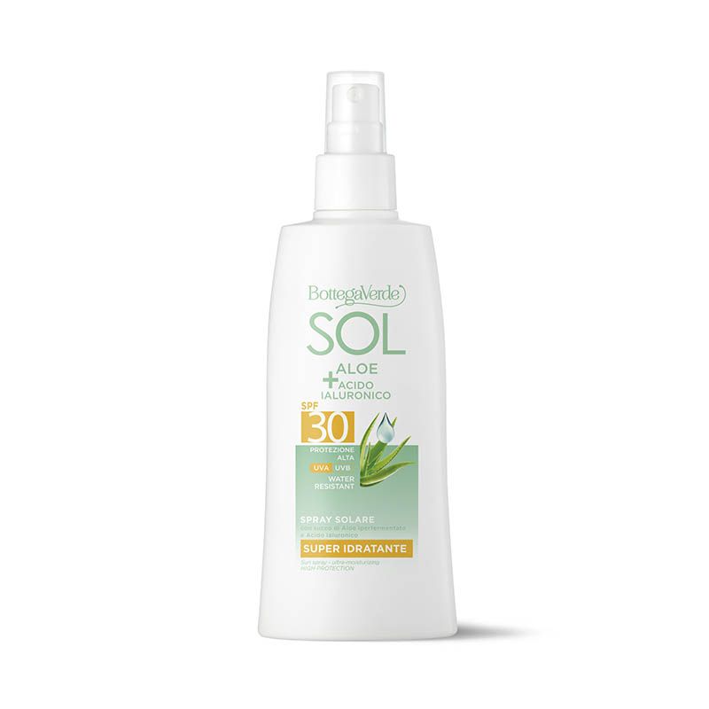 Bottega Verde SOL Aloe Acido Ialuronico - Spray solare - protezione alta SPF30