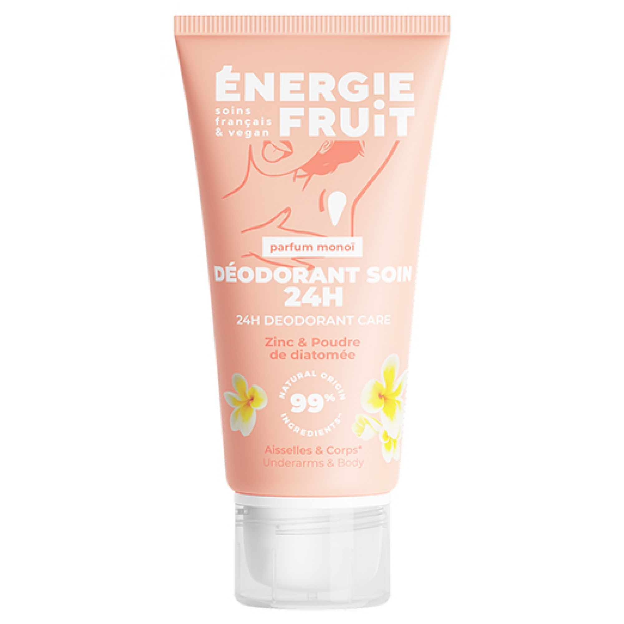 Energie Fruit 24H Care Deodorant Monoi Duft 5,3x3,1x11,7 cm