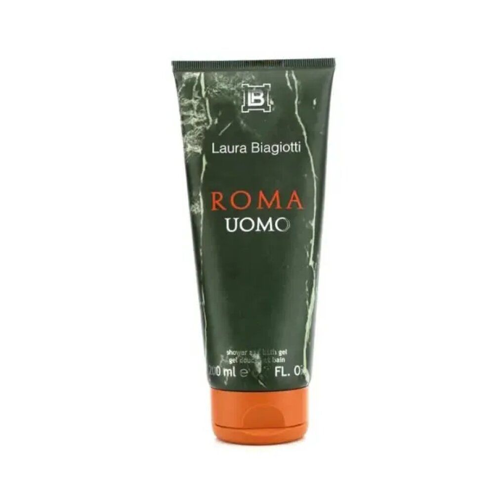 Duschgel-Tube von Laura Biagiotti Roma Uomo, 200 ml.