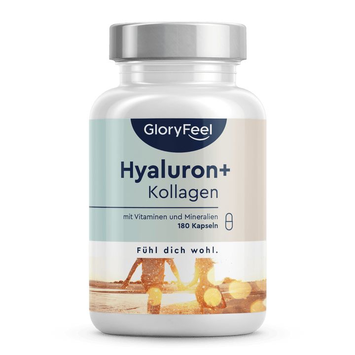 gloryfeel® Hyaluron 200 mg + Collagen 1.000 mg 180 St - shop-apotheke.com