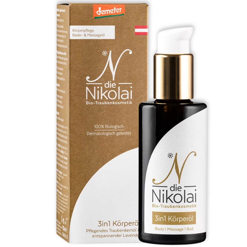 die Nikolai 3in1 Körperöl 100 ml