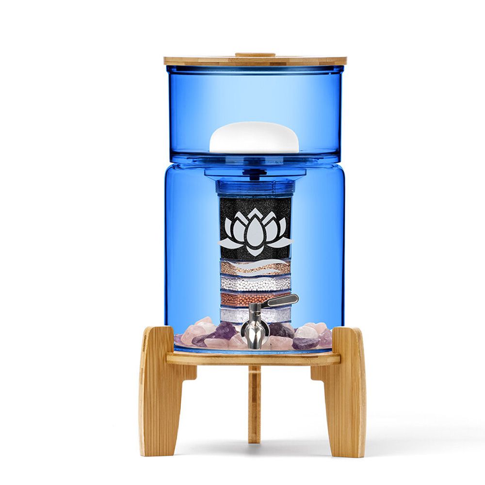 Lotus Vita Fontana Wasserfilter Wasserspender Kaito Mini 5L - Blau