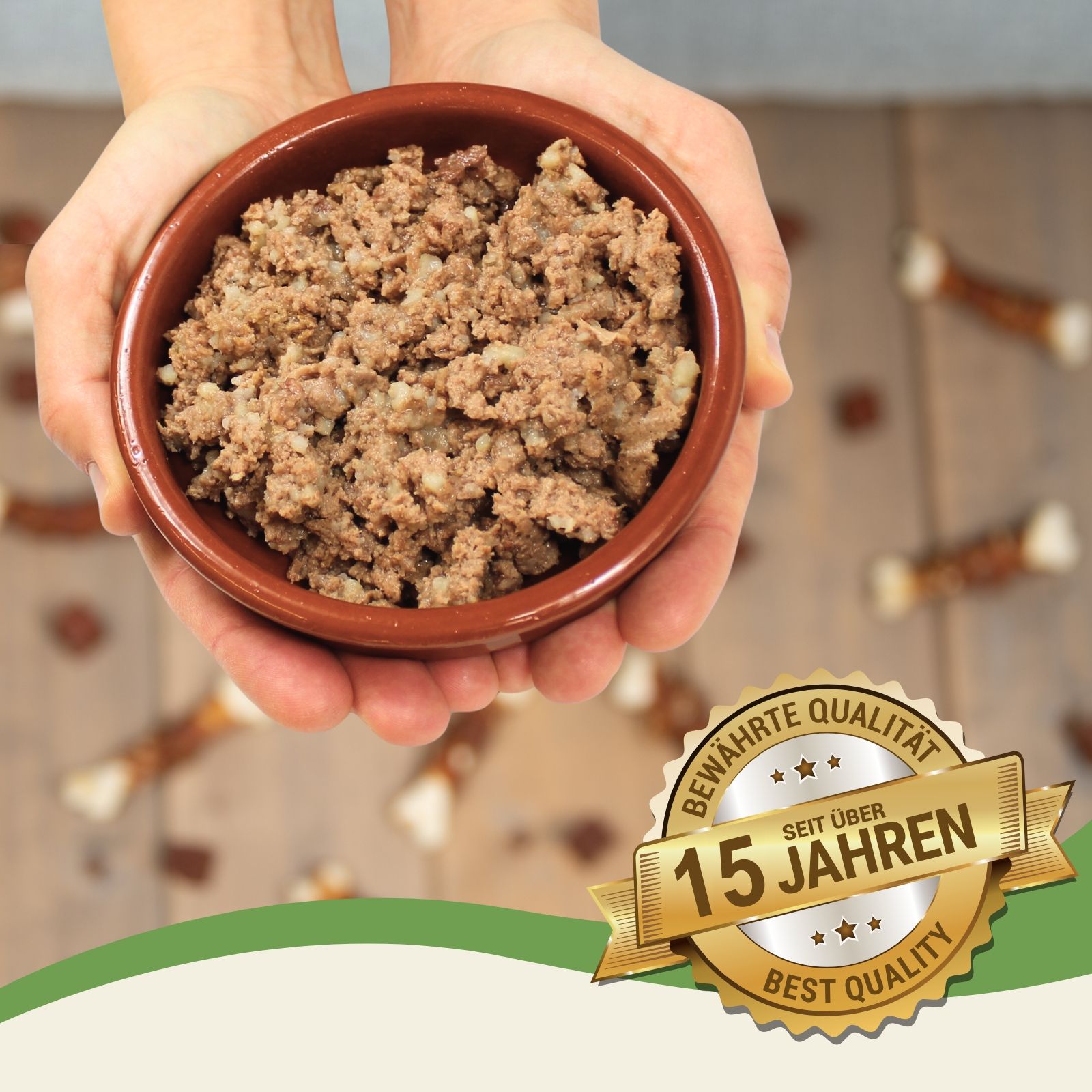 Lecker.Pet® Josie's Saftige Fleischmahlzeit Sensitiv mit Pute & Reis Hundefutter Nassfutter