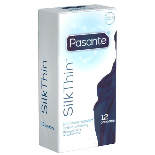 Pasante *Silk Thin* superdünne gefühlsechte Kondome für ein Maximum an Gefühl