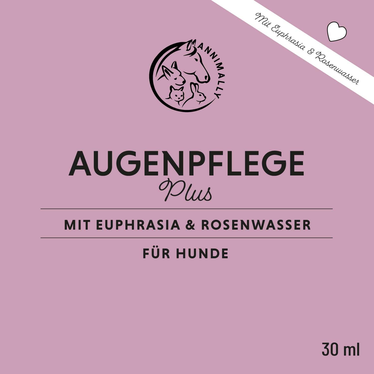 Annimally Augenpflege Plus mit Euphrasia & Rosenwasser