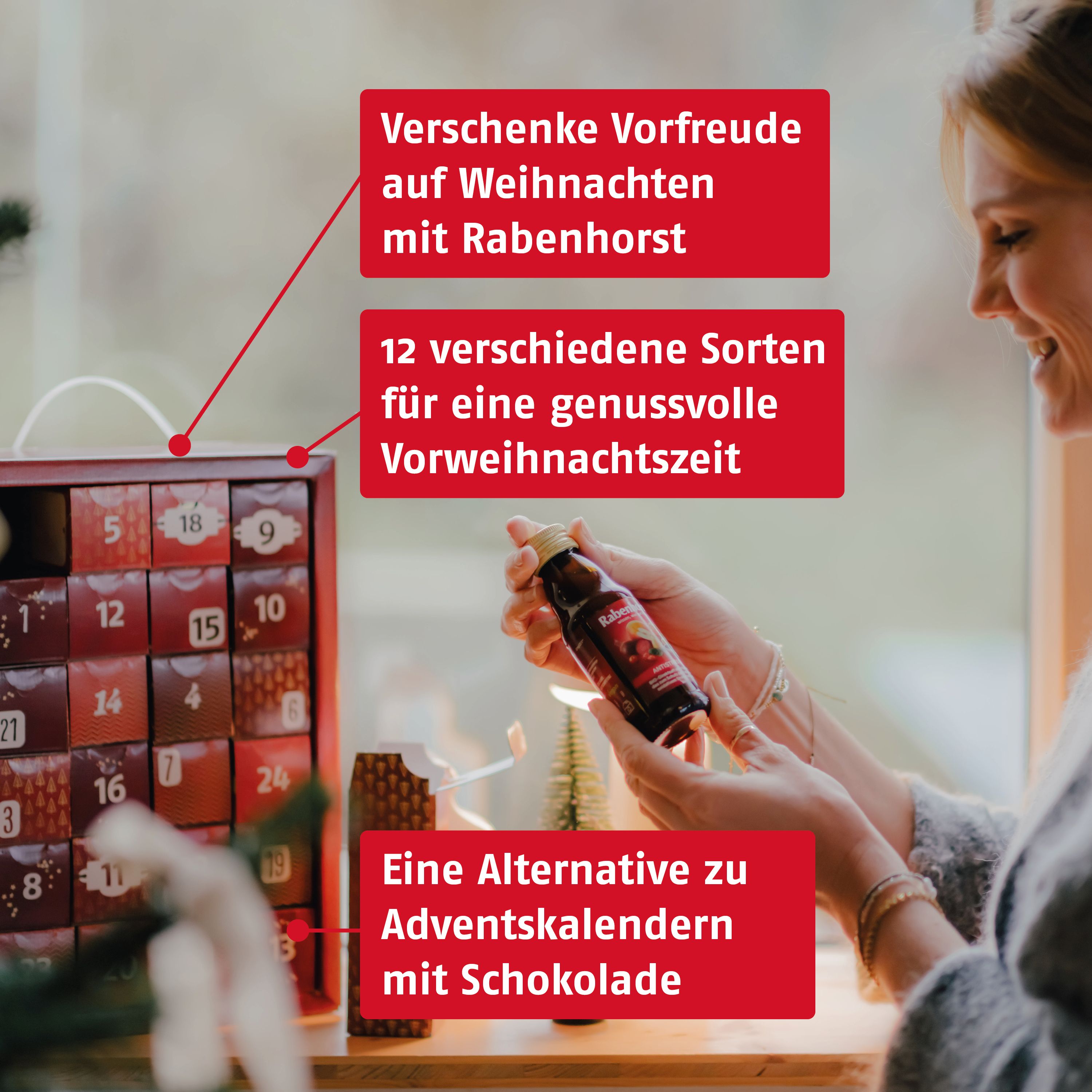 RABENHORST Saft Adventskalender 2026