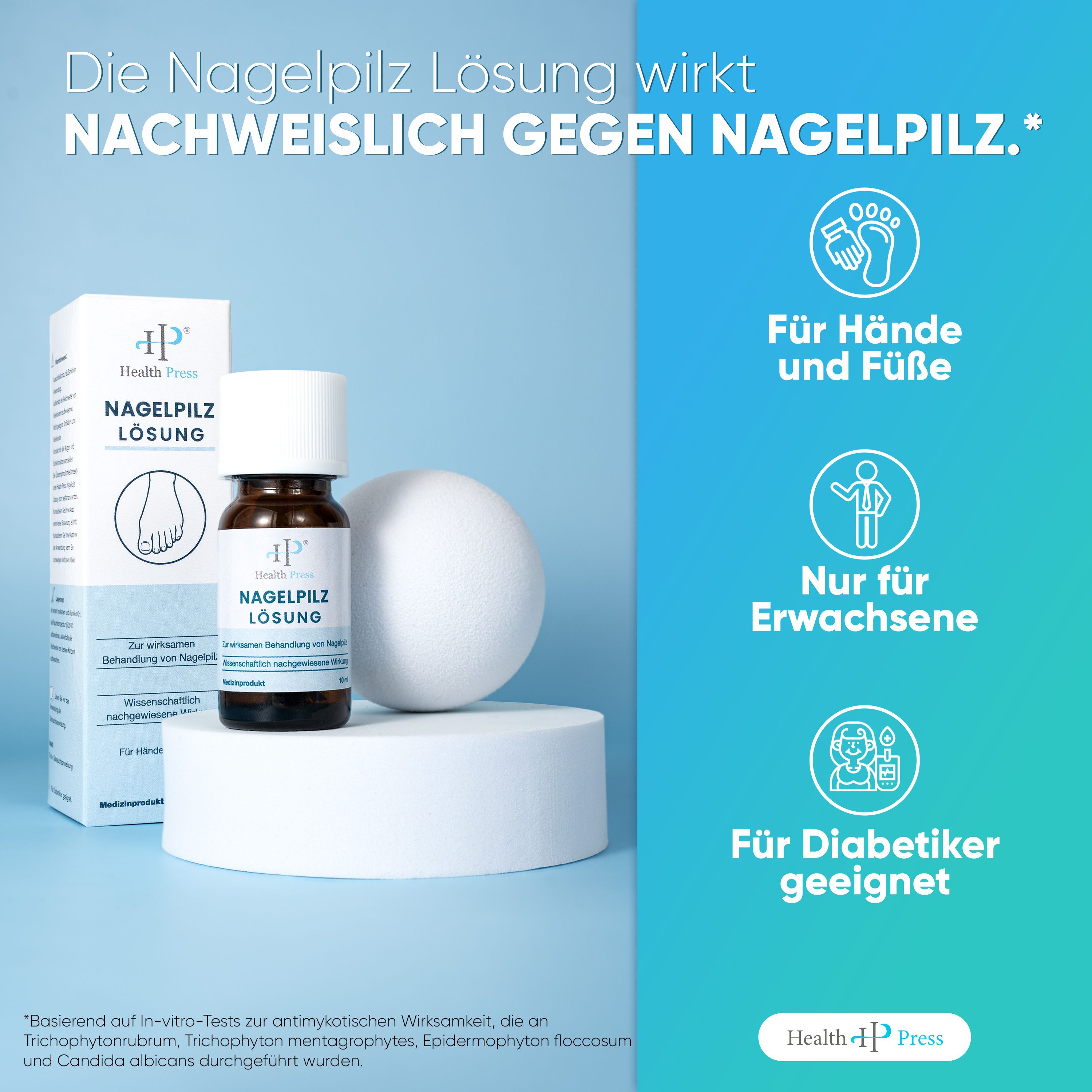 Health Press Nagelpilz Lösung 10 ml