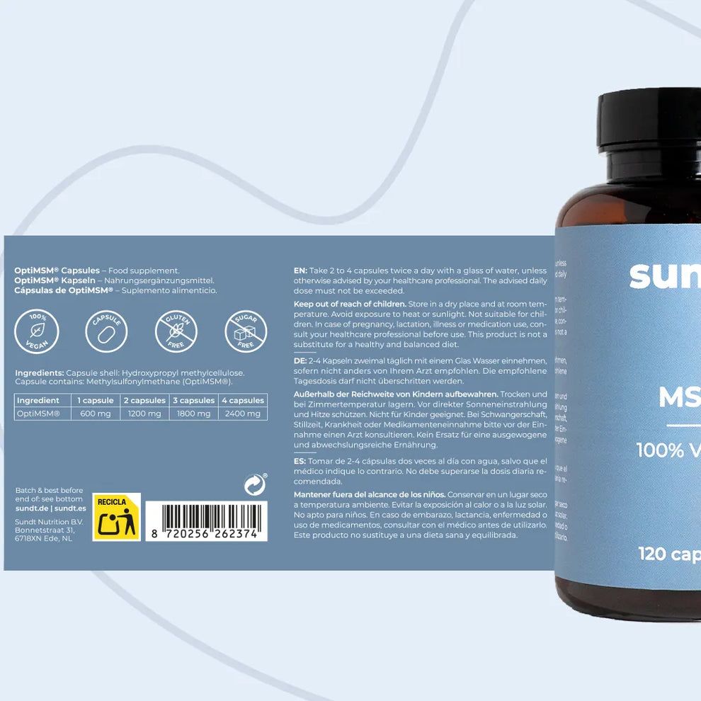 Sundt MSM Kapseln
