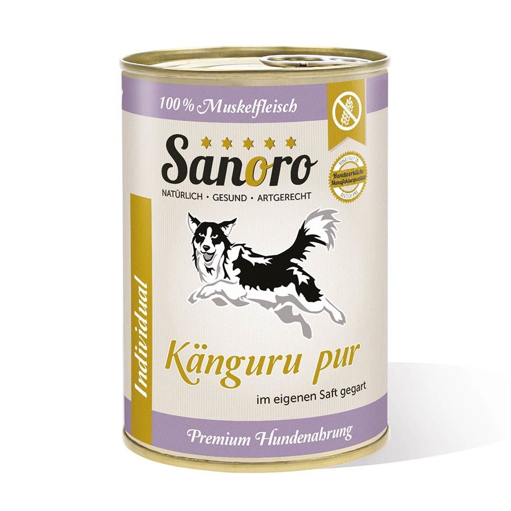 Sanoro - Känguru Pur - Pures Muskelfleisch vom Känguru