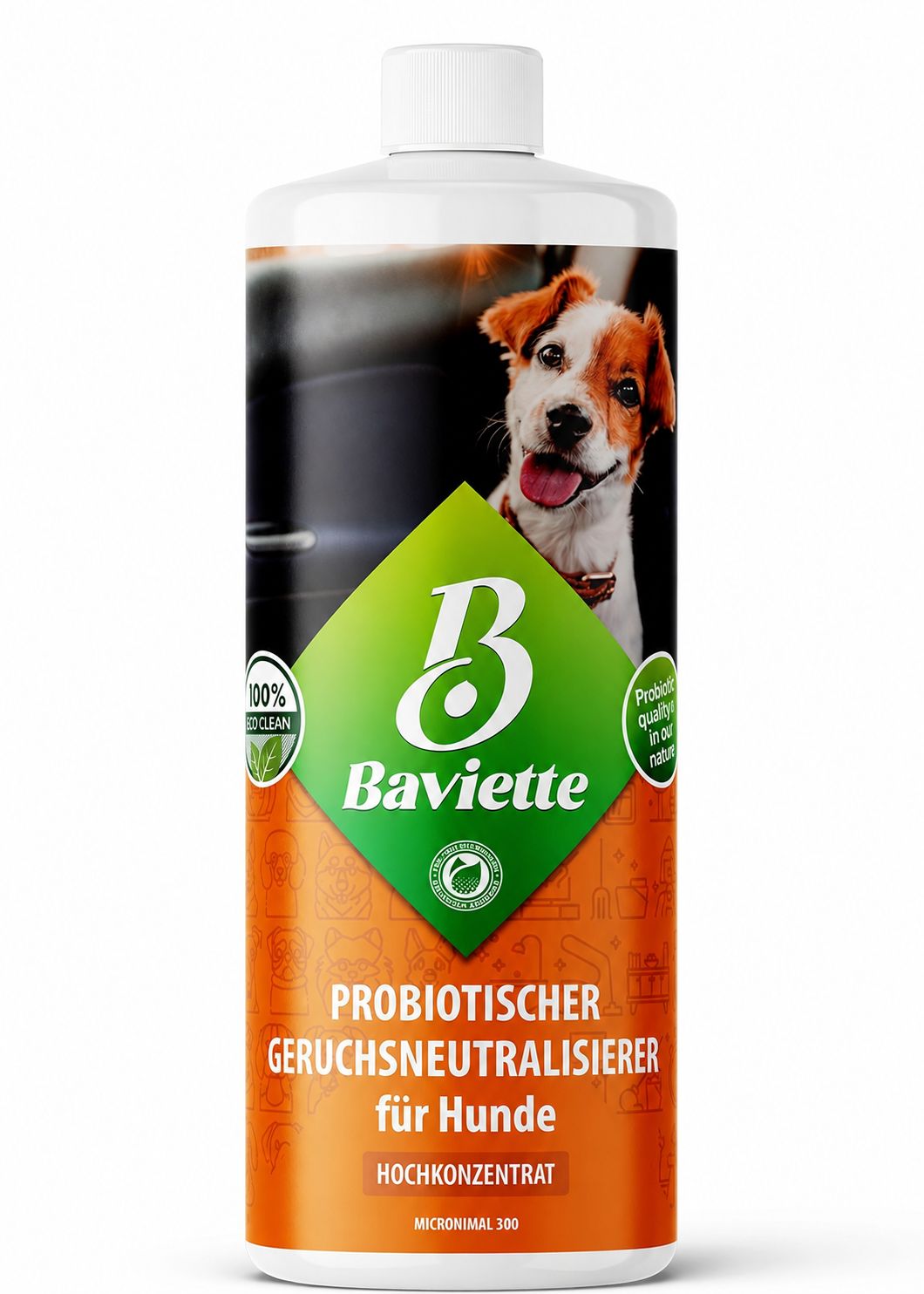 Baviette Probiotischer Geruchsneutralieser Konzentrat für Hundehaushalte