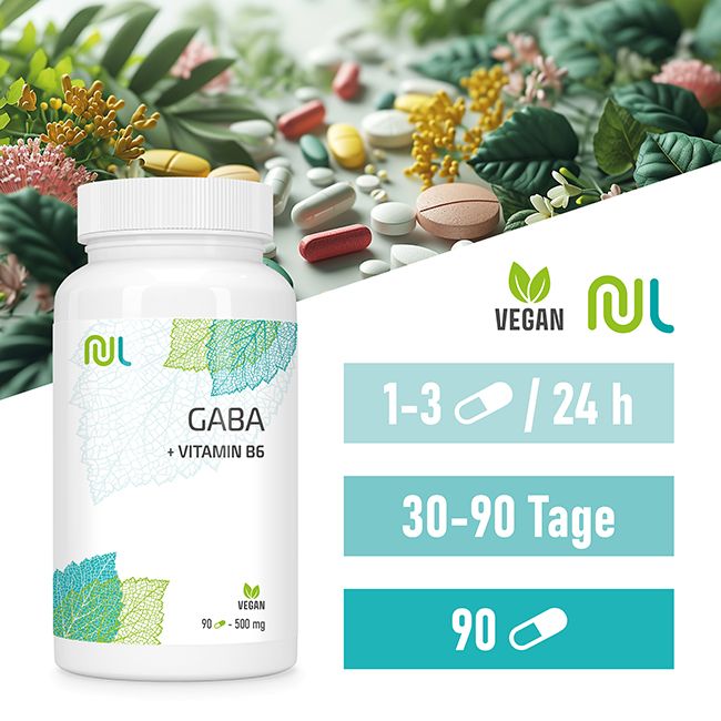 Nutrilife Gaba – Aminosäure – Beruhigung & seelisches Gleichgewicht