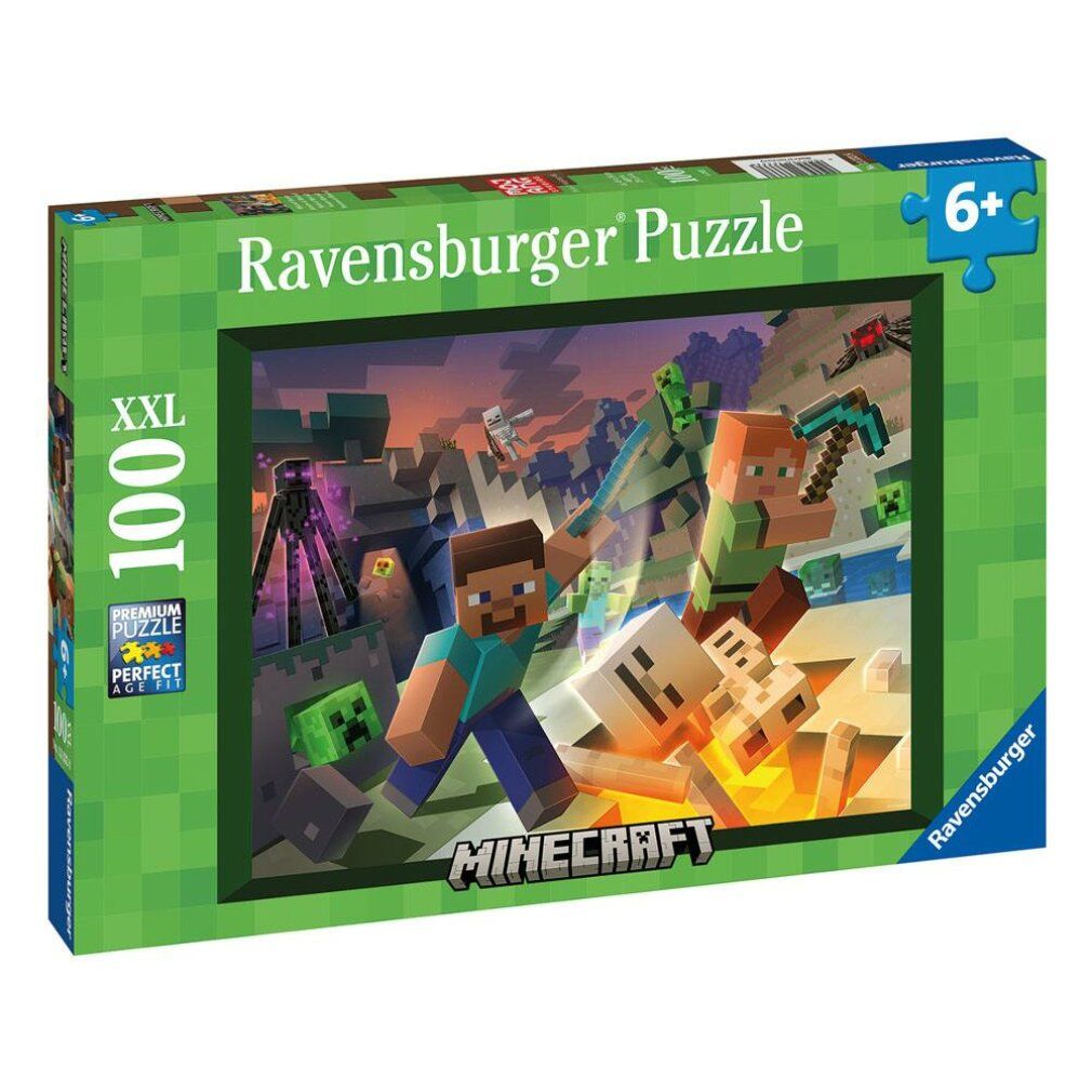 Ravensburger Kinderpuzzle Monster Minecraft