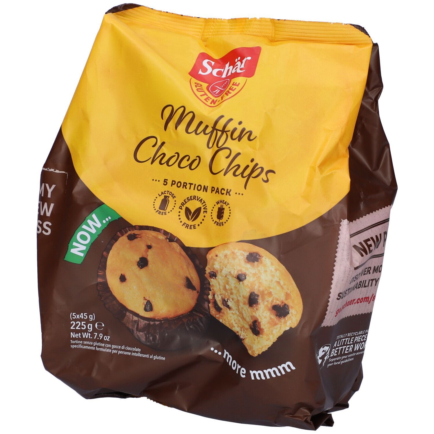 Schar Muffin Choco Chip 225G 225 g Sonstige