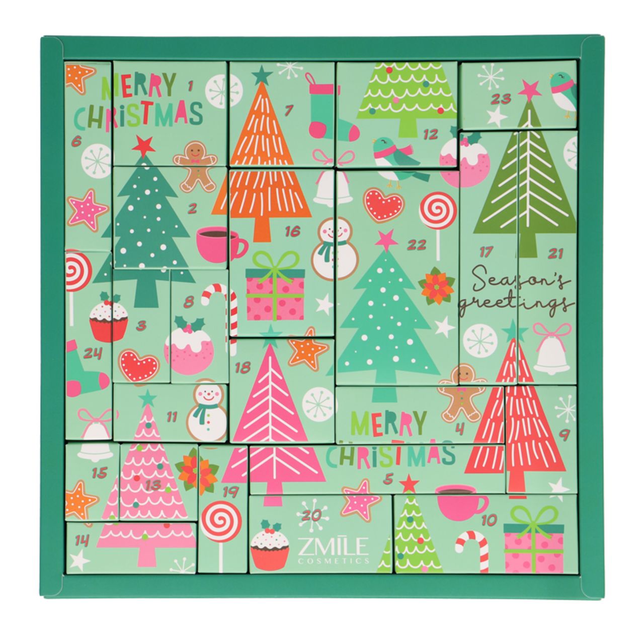 ZMILE cosmetics, Beauty Adventskalender Puzzle &#39;Pinetrees&#39;