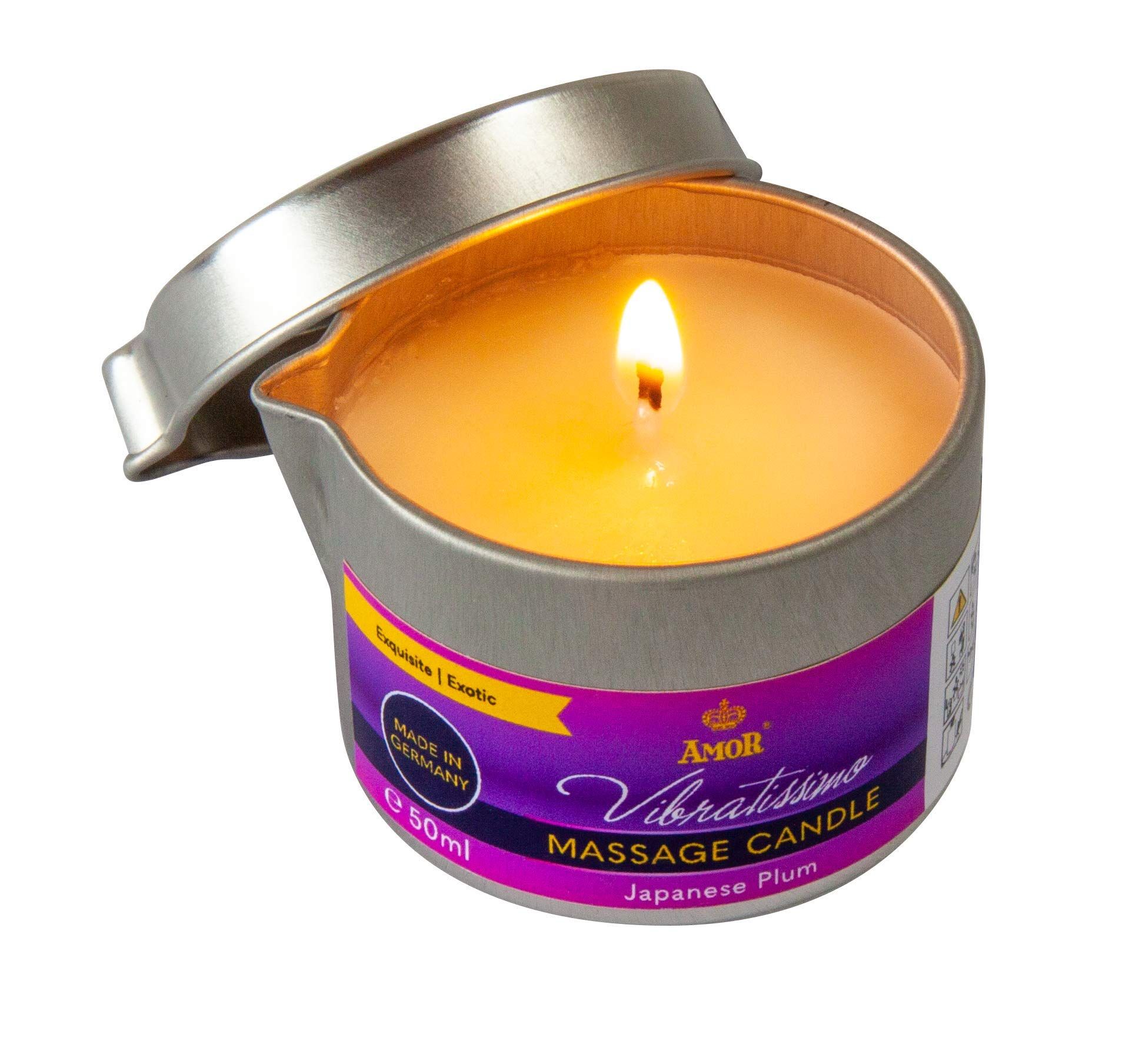 Vibratissimo Massagekerze Japanese Plum
