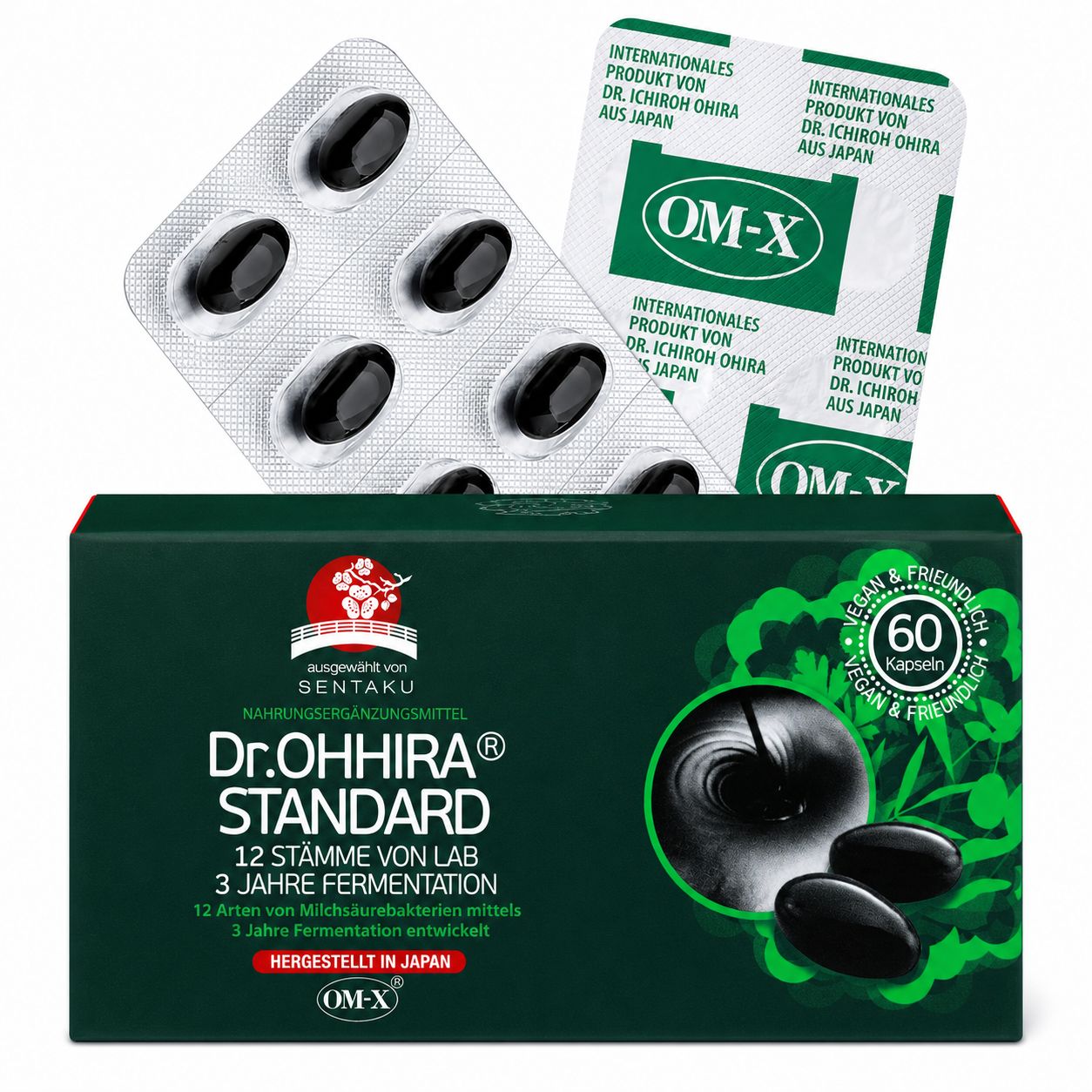 Dr. OHHIRA Probiotika mit 12 Stämmen, 3-Jahres-Fermentation