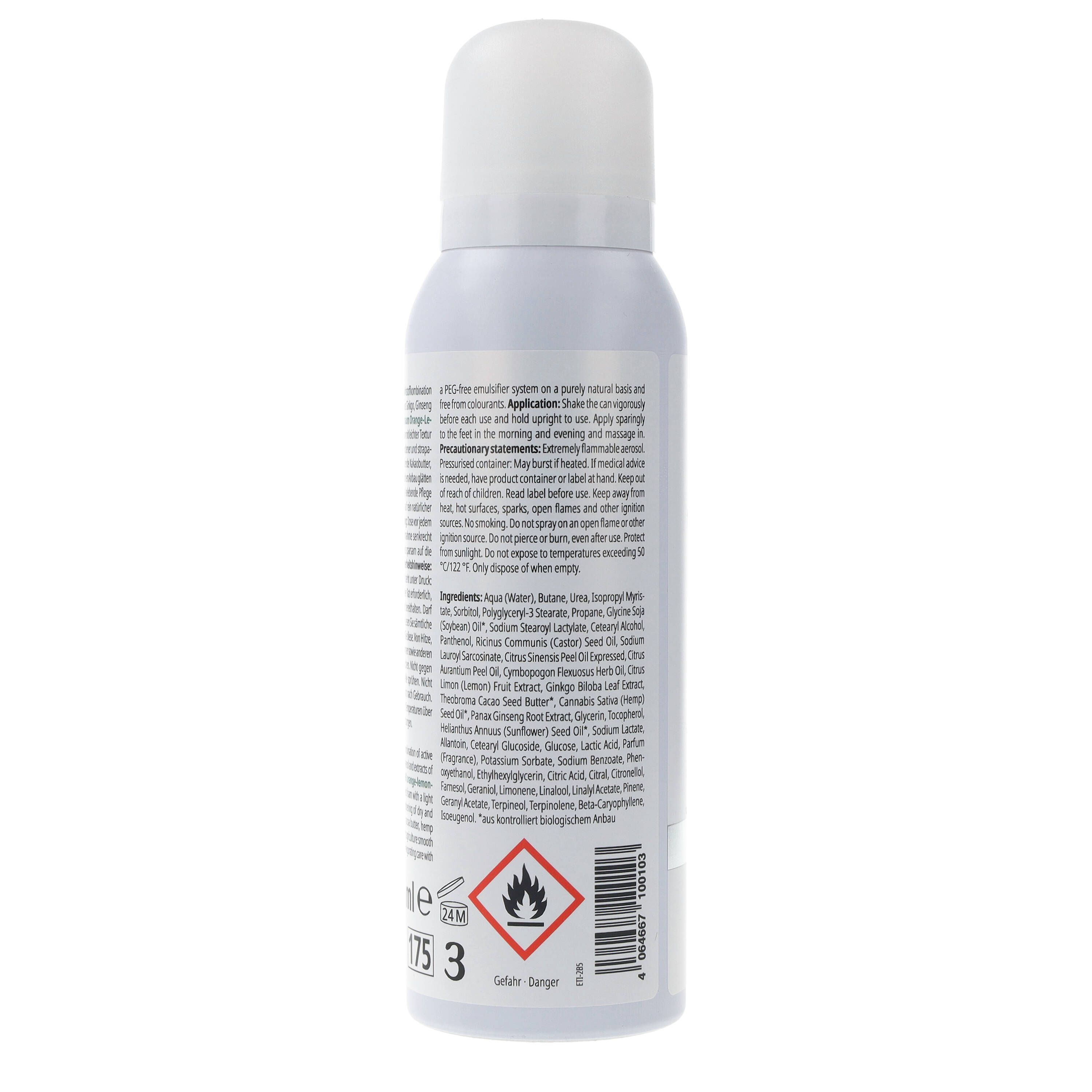 Pedibaehr Fuß-Cremeschaum Orange-Lemongras