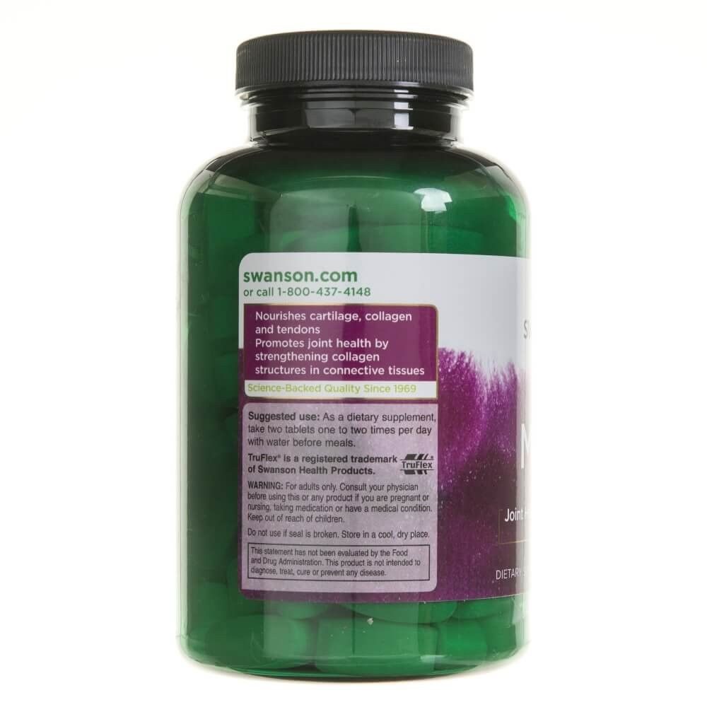 Grüne Flasche mit schwarzem Deckel, Etikett mit Produktinformationen und Dosierungshinweisen.