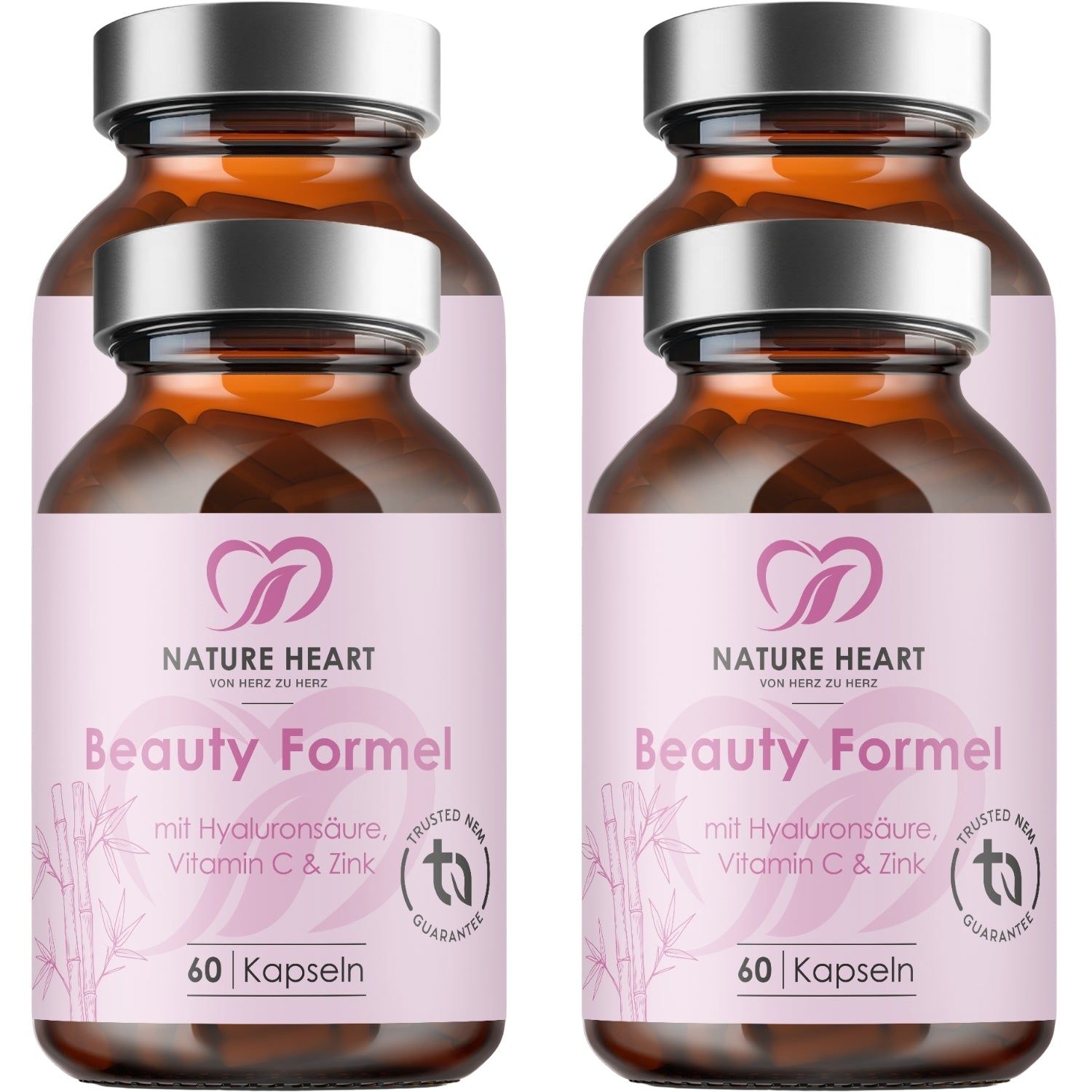 Nature Heart Beauty Formel 4x60 St Kapseln