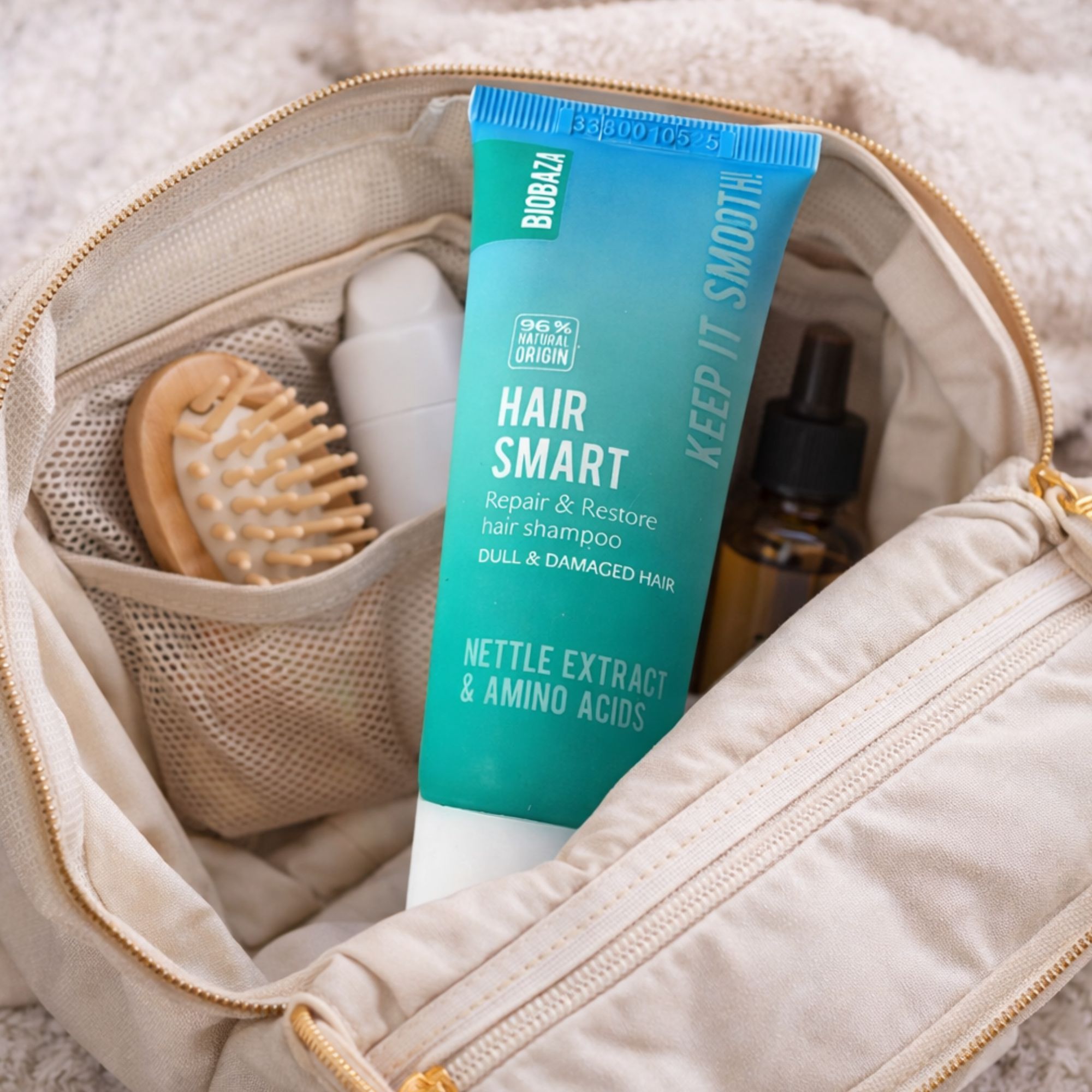 BIOBAZA Hair Smart Shampoo für Haarwachstum & Regeneration