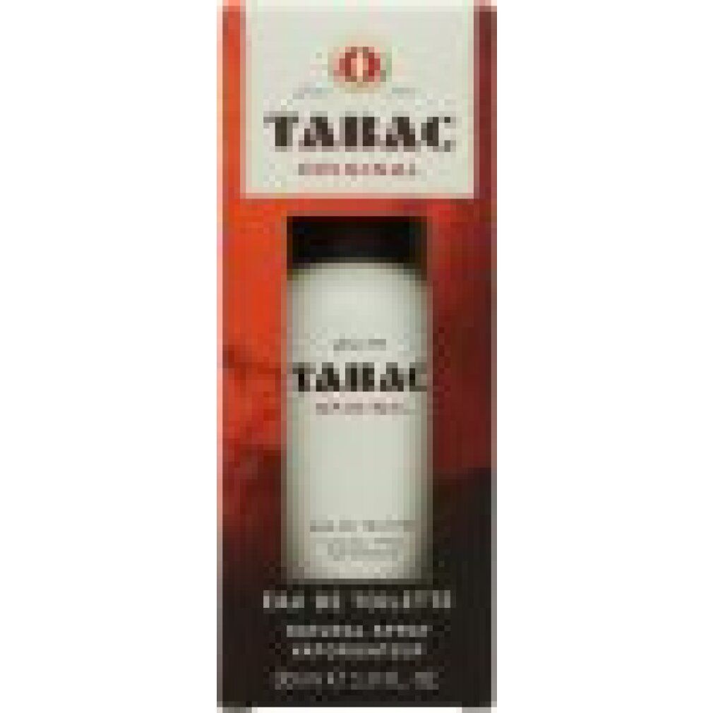 Kleine, weiße Flasche mit braunem Deckel in einer roten Verpackung. Text und Logo sind sichtbar.