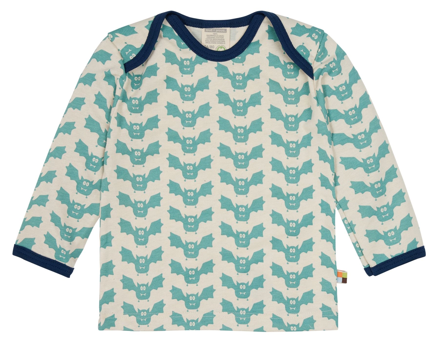 loud + proud Shirt Fledermaus