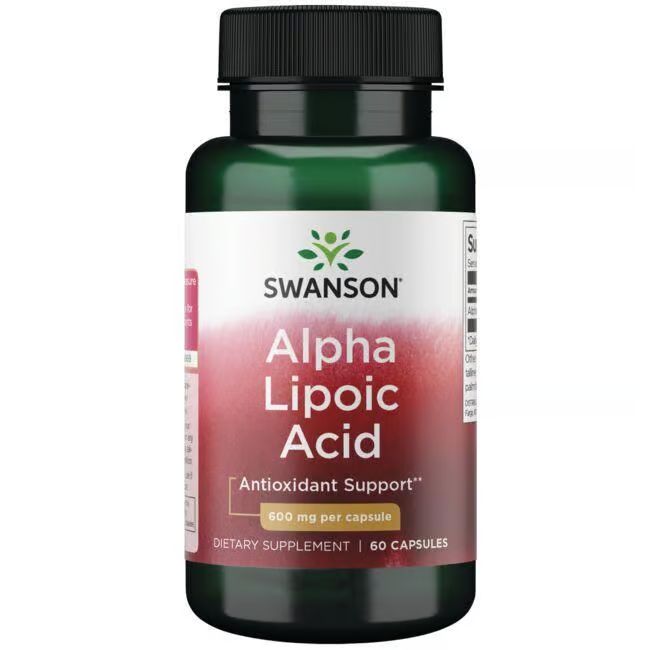Swanson Alpha-Liponsäure 600 mg 60 Pc