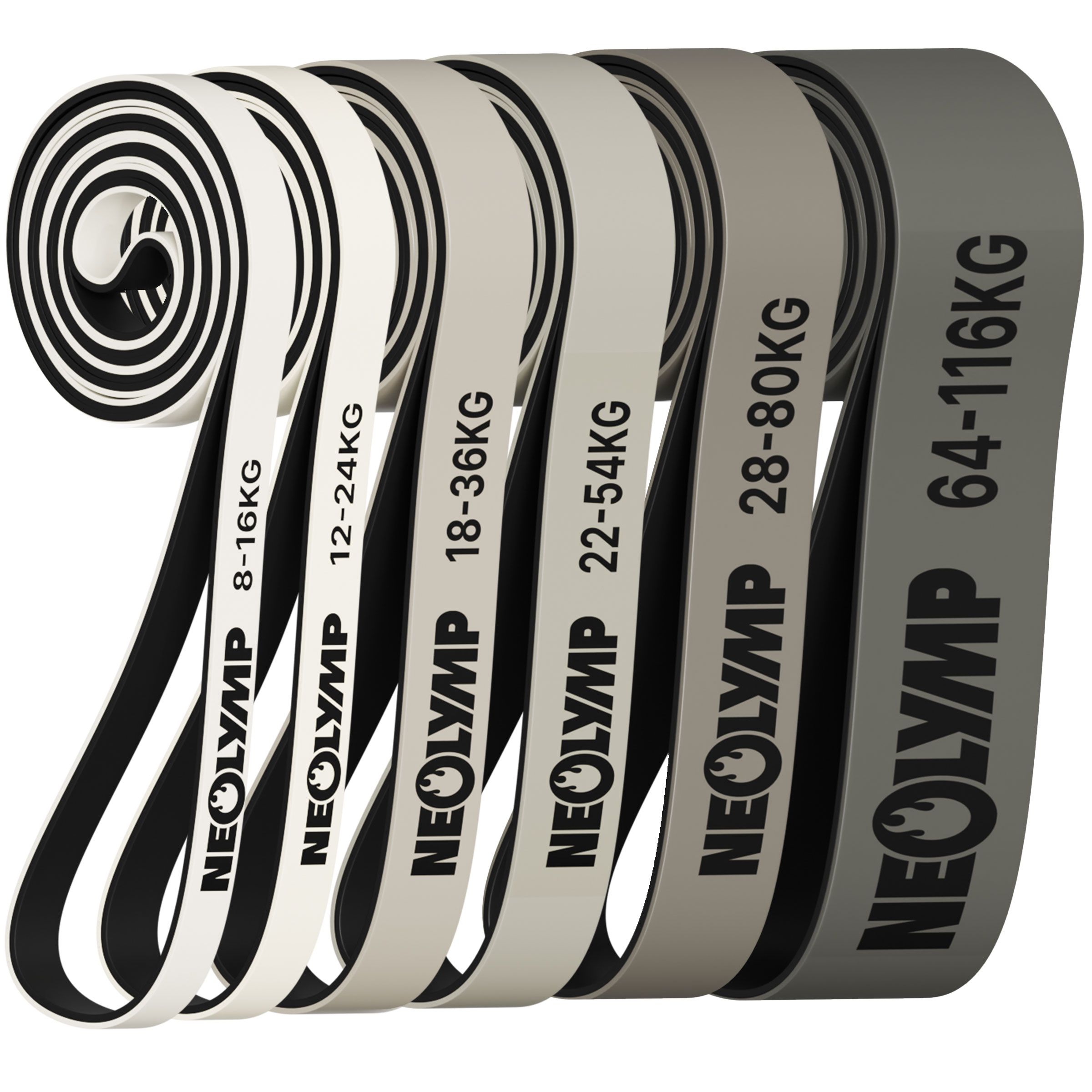 NEOLYMP Resistance Bands 8-116 kg