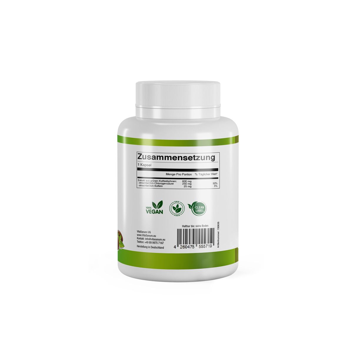 VitaSanum® - Grüner Kaffee (Coffea Arabica L.)