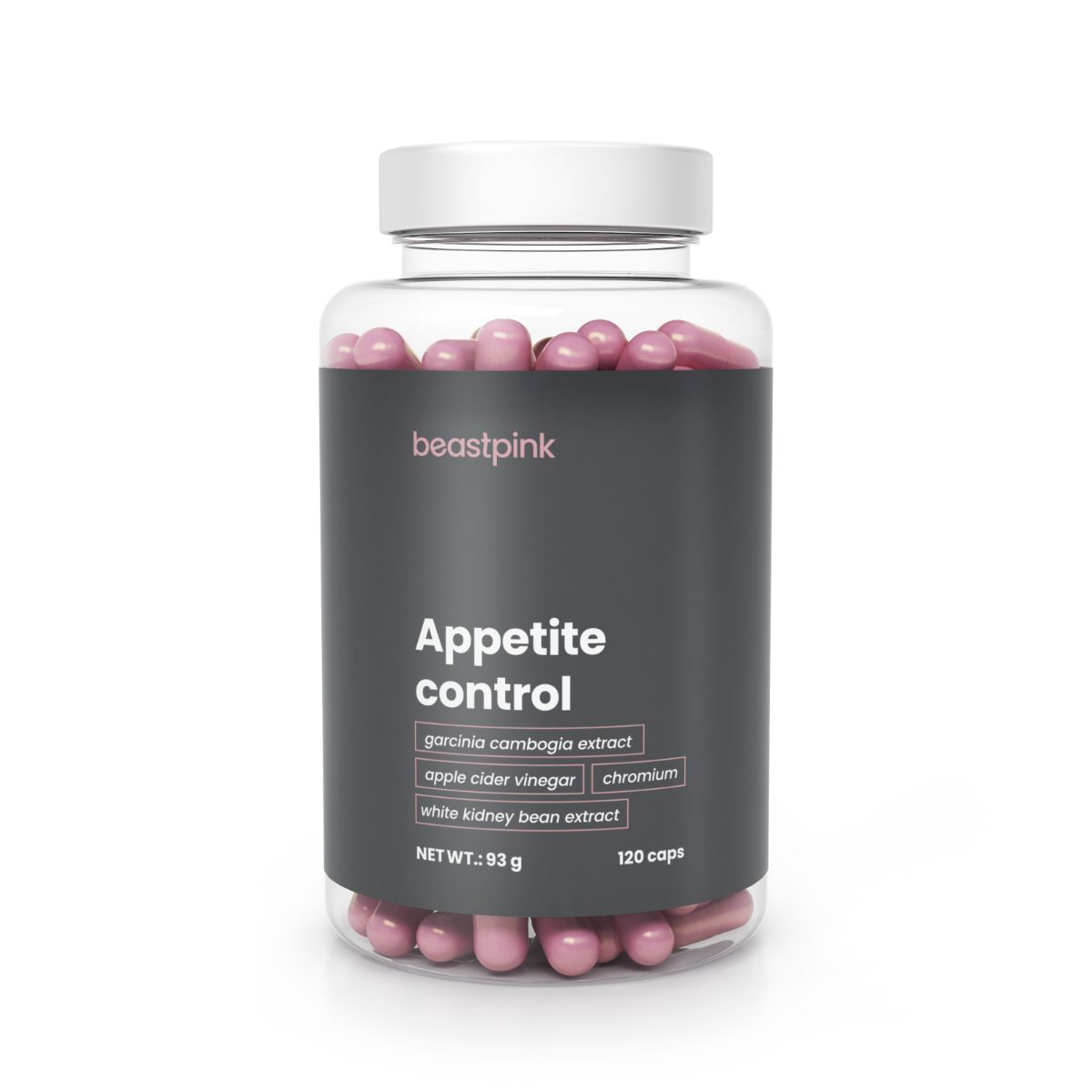 GymBeam Appetite Control Kapseln mit Chrom