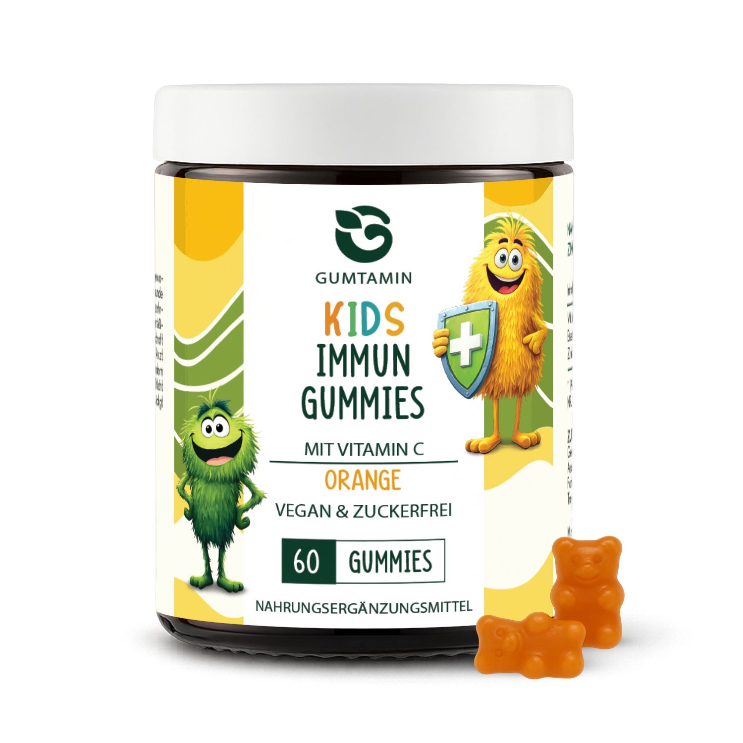 Gumtamin Kinder Immun Vitamin C Gummibärchen