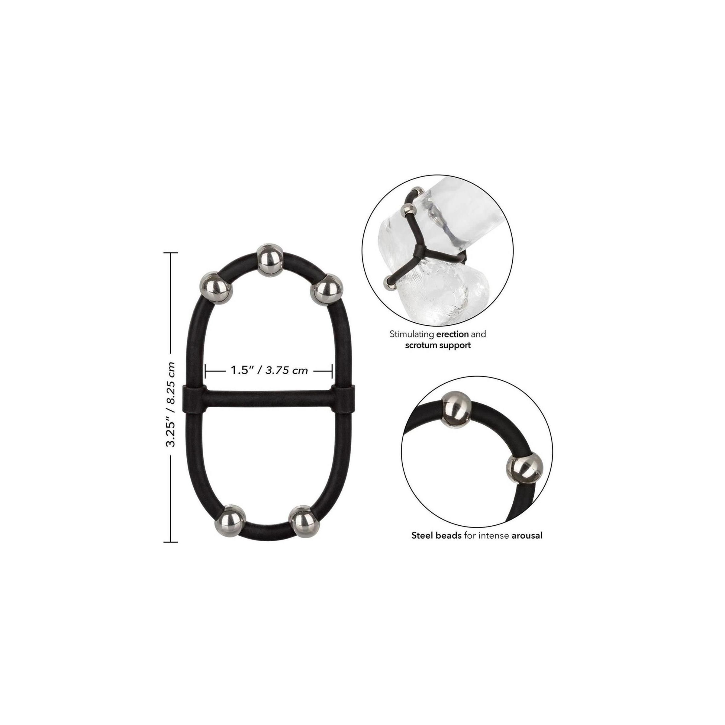 CalExotics - Beaded Dual Silicone Maximizer