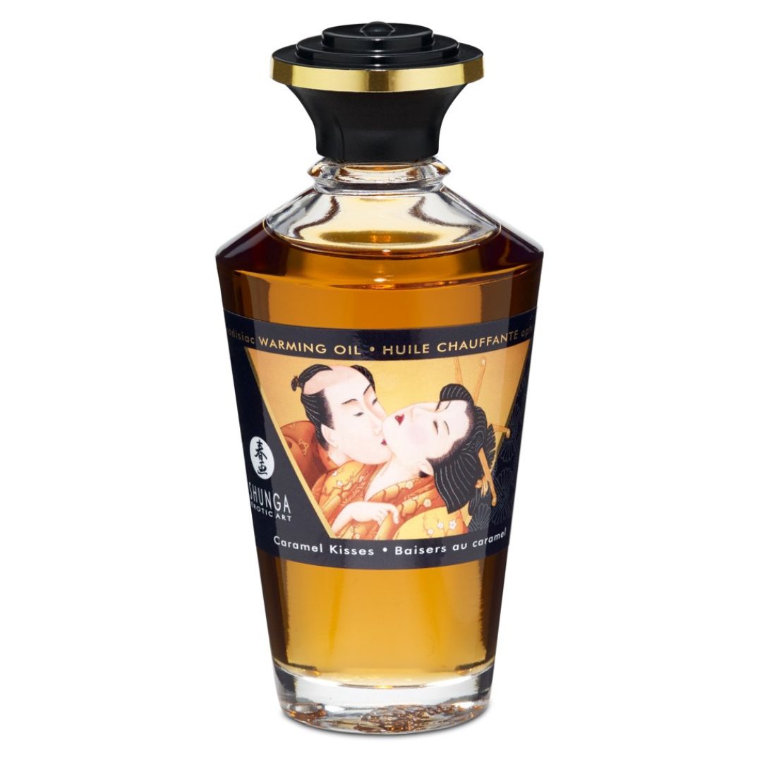 Shunga - Massageöl mit Aroma Caramel