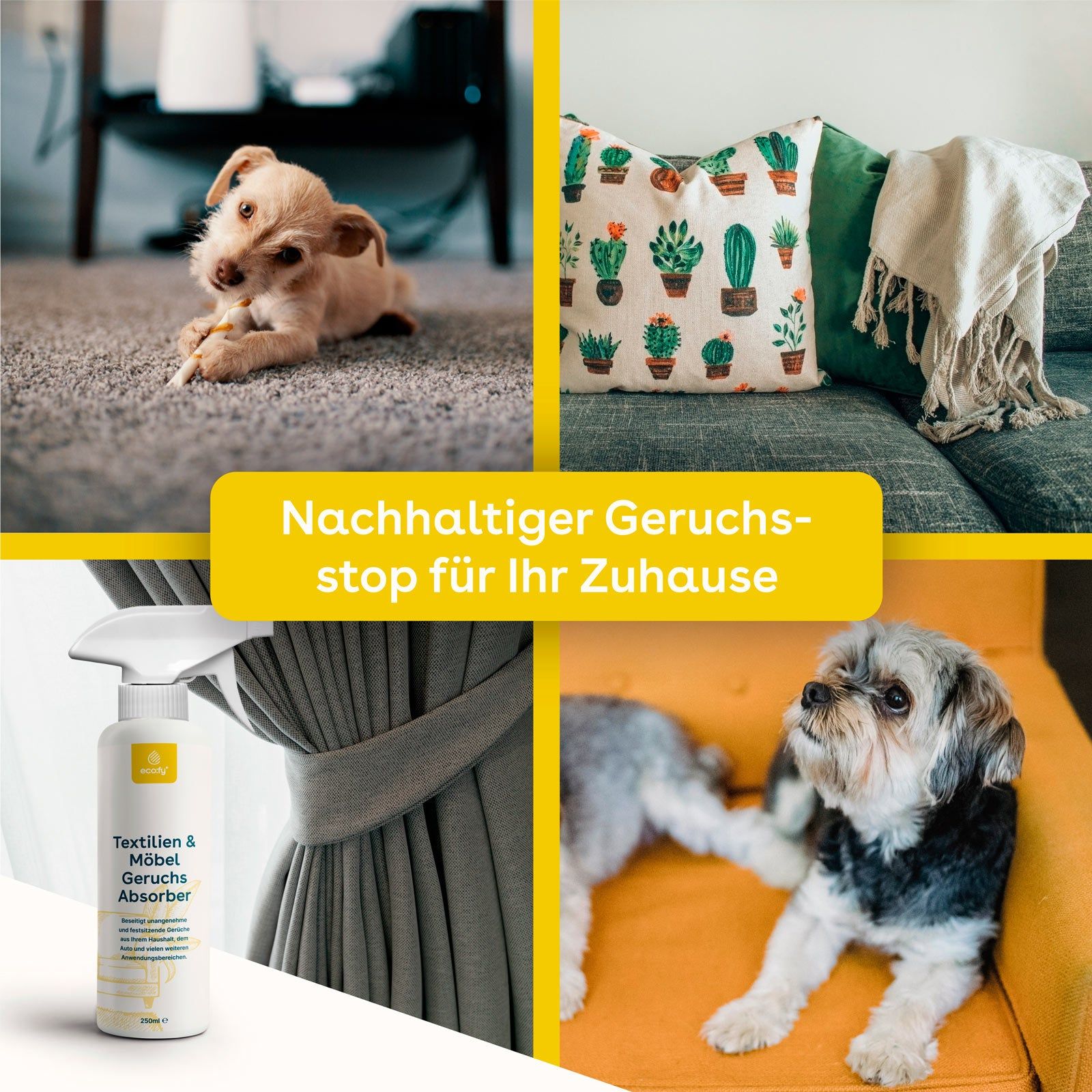 eco:fy Textilien- & Möbel-Geruchsabsorber