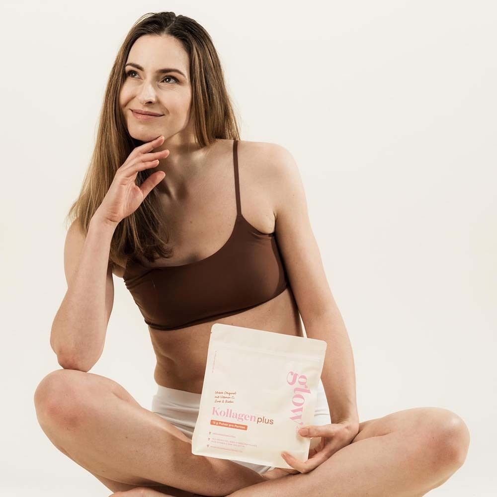 Glow25® Collagen Plus [450g] - mit Vitamin C, Zink und Biotin