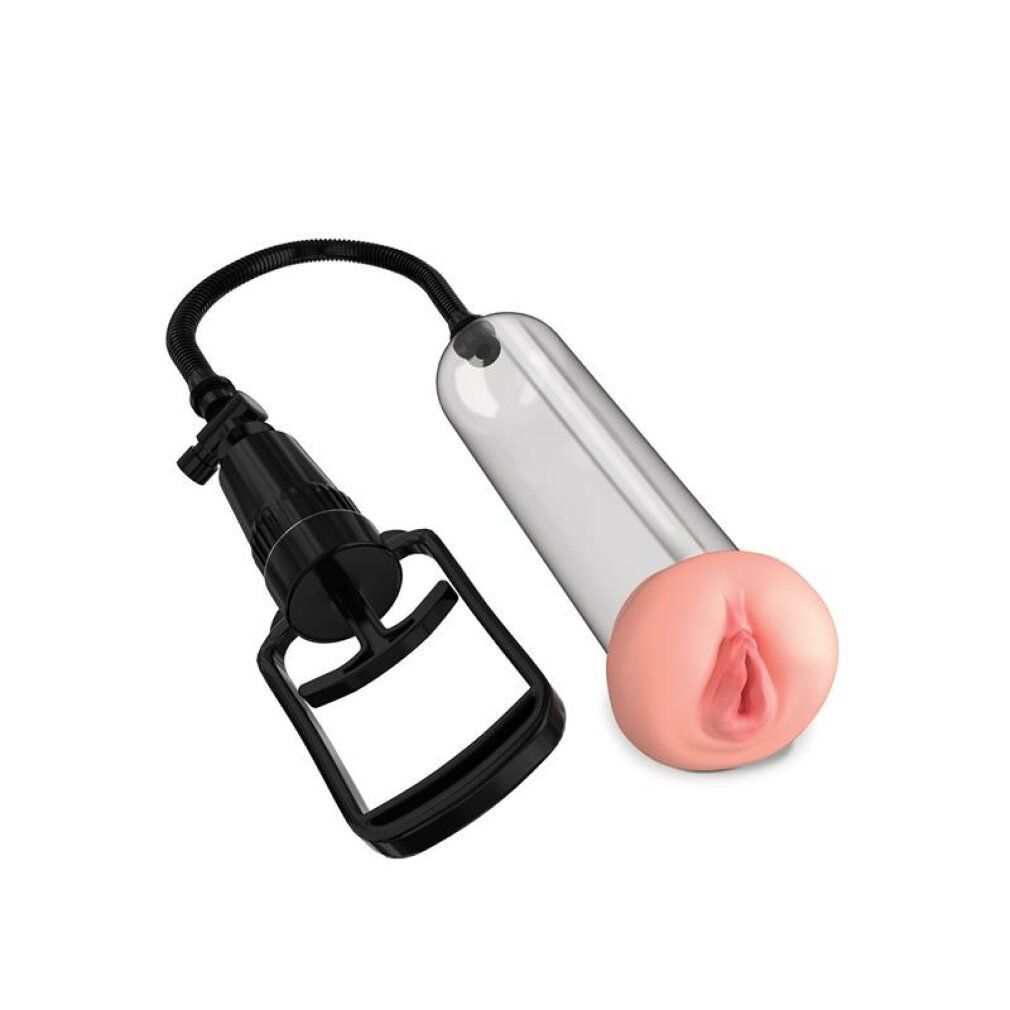 Penispumpe „Beginners Pump“ mit Vagina-Öffnung | Manueller Pumpfunktion | Pump Worx