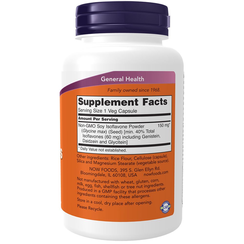 Now Foods, Soy Isoflavones, 60mg