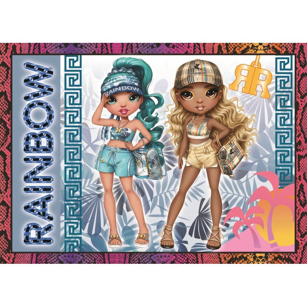 trefl Puzzle Rainbow High: Modepuppen 4in1 (35,48,54,70 Teile)