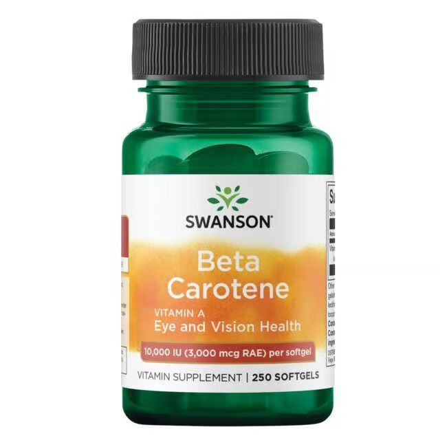 Swanson Beta-Carotin (Vitamin A) 10000 IU 250 Pc