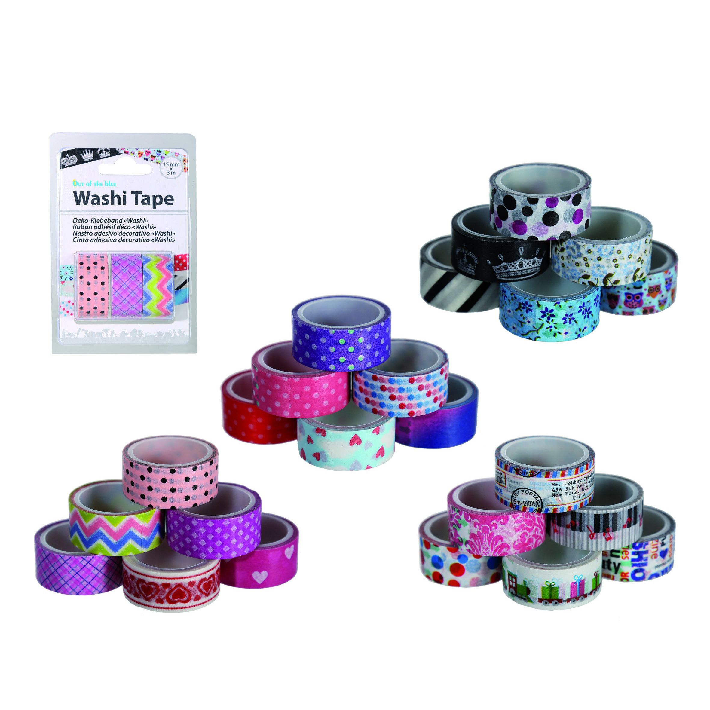 Out of the Blue Deko Klebeband Washi