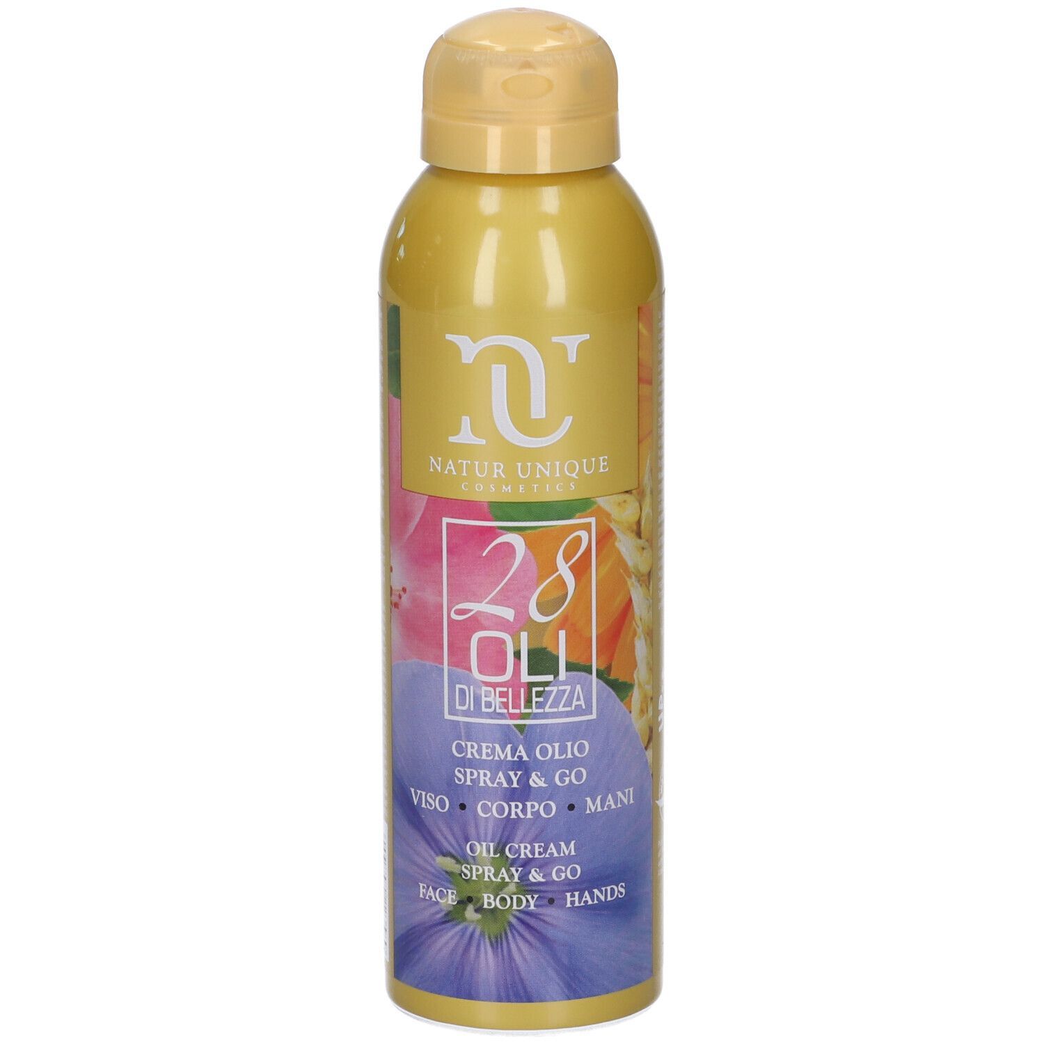 Natur Unique 28 Oli Spray & Go 150 Ml Olio Per La Pelle