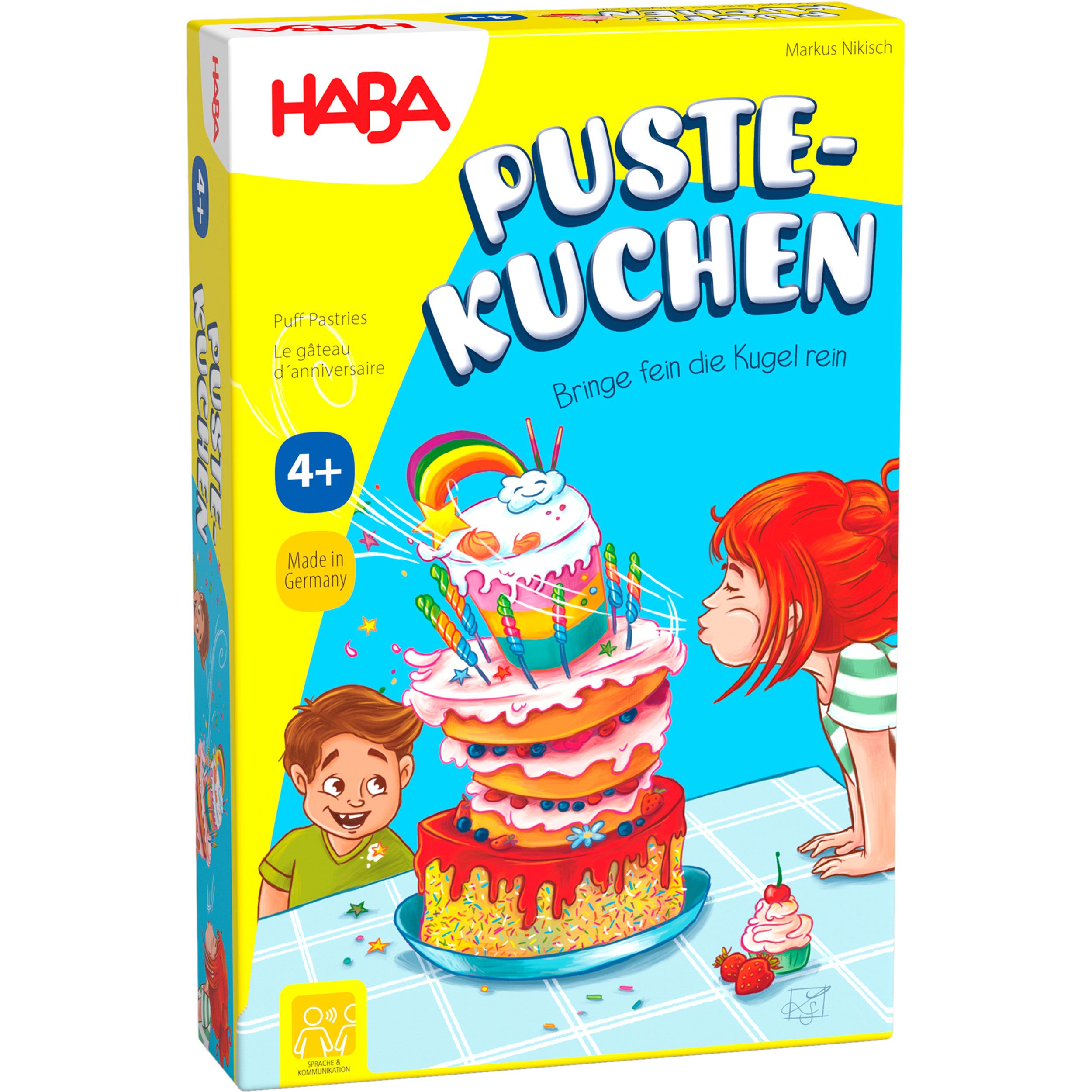Haba Pustekuchen, Geschicklichkeitsspiel, ab 4 Jahren 1 St