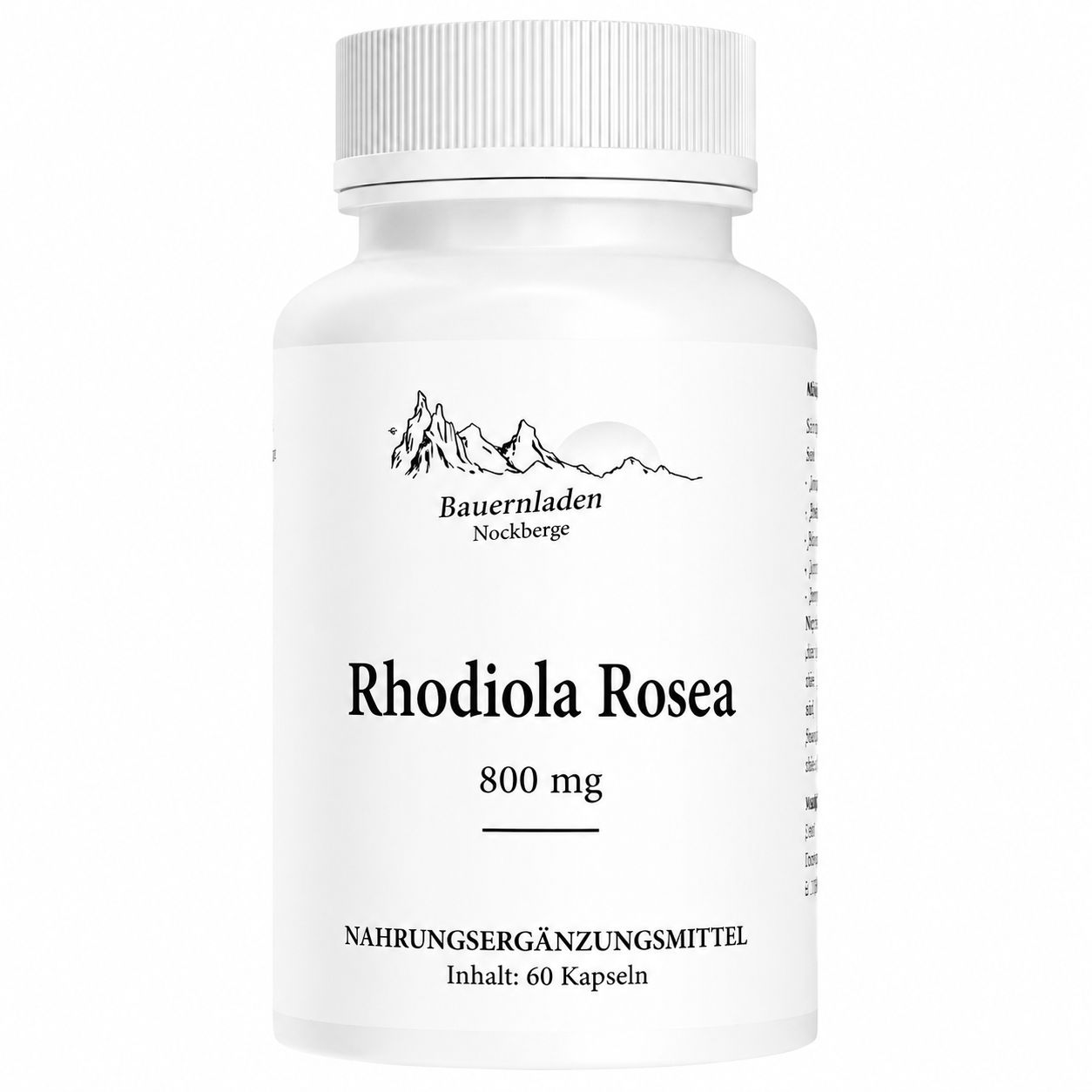 Bauernladen Nockberge | Rhodiola Rosea 800 mg 1x60 St Kapseln