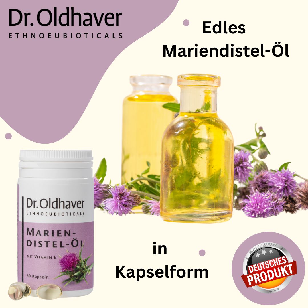 Dr. Oldhaver Mariendistel-Öl Kapseln